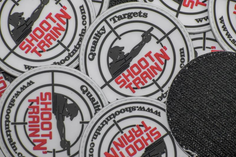 Shoot N' Train patches for Tactical Jackets and bags